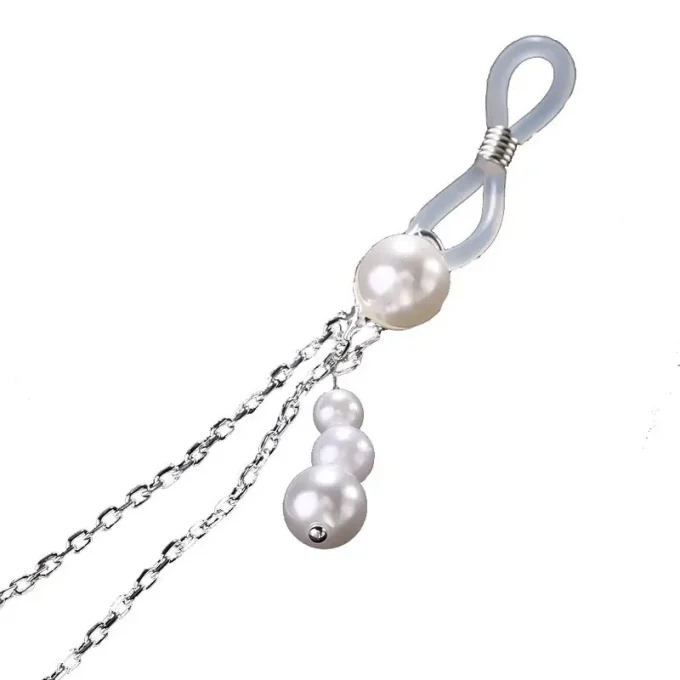 A Trendy Autumn New Style Fashion Artificial Pearl Pendant Nipple Chain Sexy Beach Bikini Body Chain Accessory